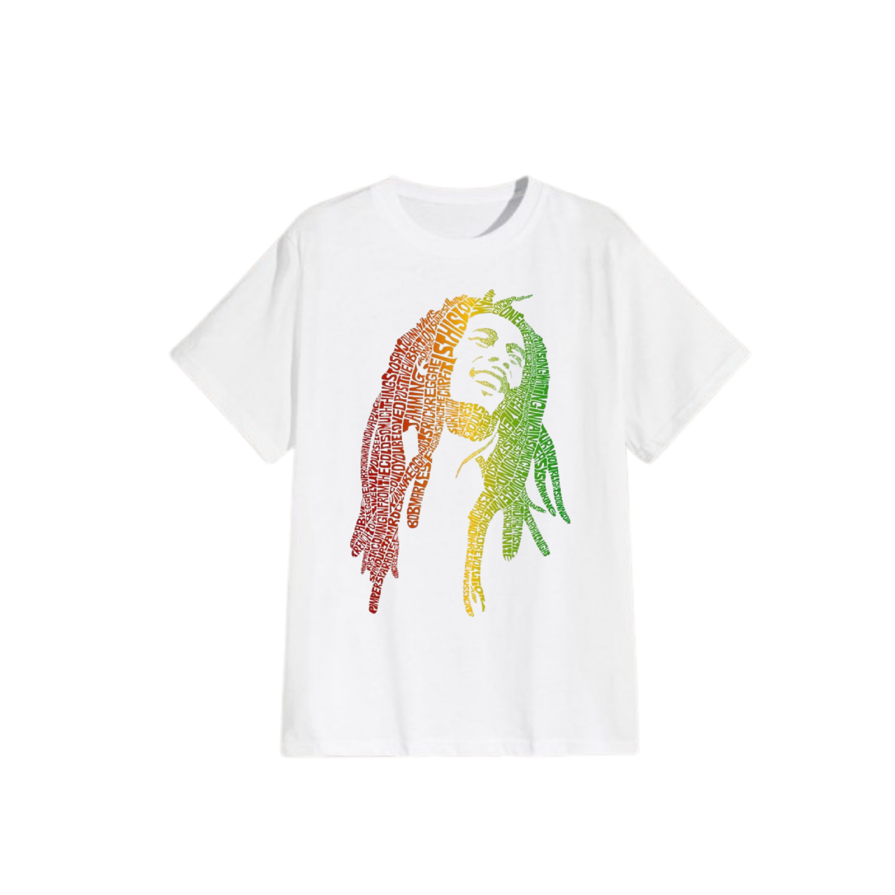 Bob marley gradient tee