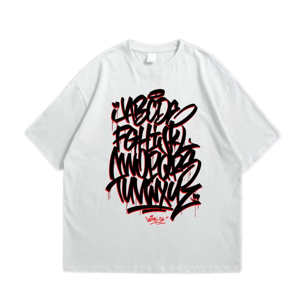 Alphabet tee